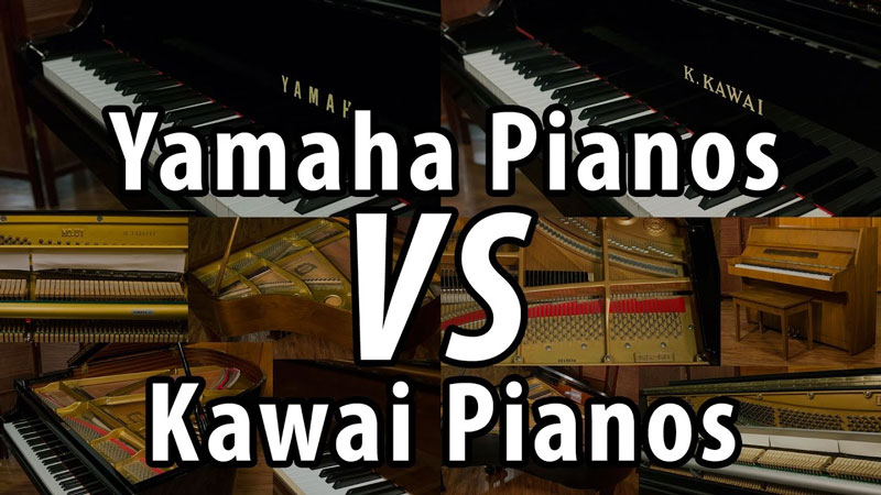 Tư vấn mua đàn piano: Nên mua đàn piano Kawai hay Yamaha?