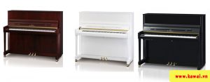 Đàn piano Kawai K300 có nhiều màu sắc